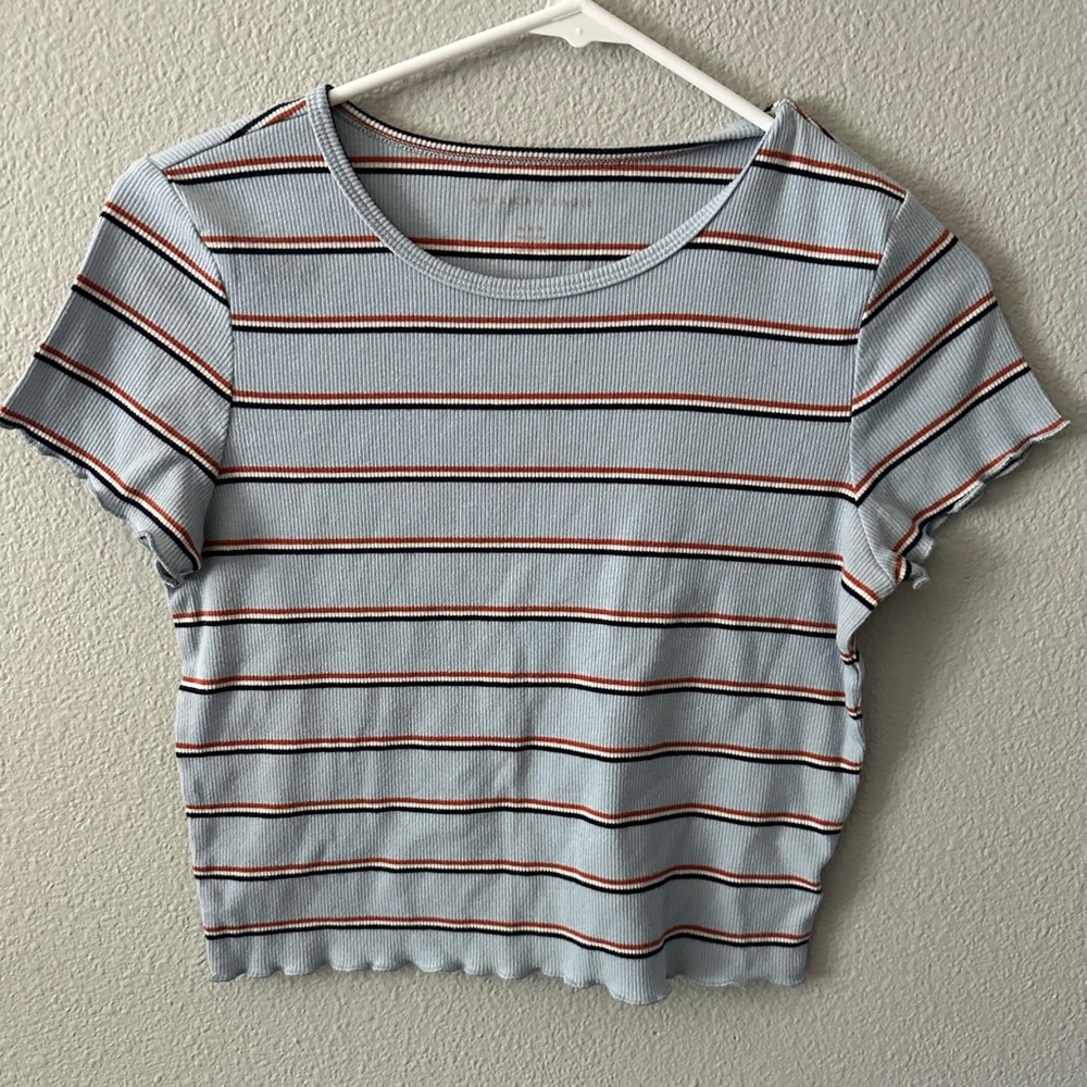 Striped American Eagle Tee
